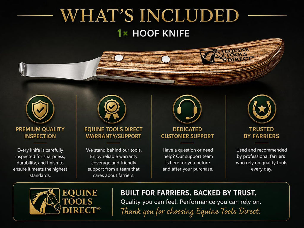 Right-Handed Farrier Hoof Knife