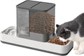 Yummy Sam Automatic Small Pet Feeder and Water Dispenser, 2 in 1 Gravity Cat by YummySam