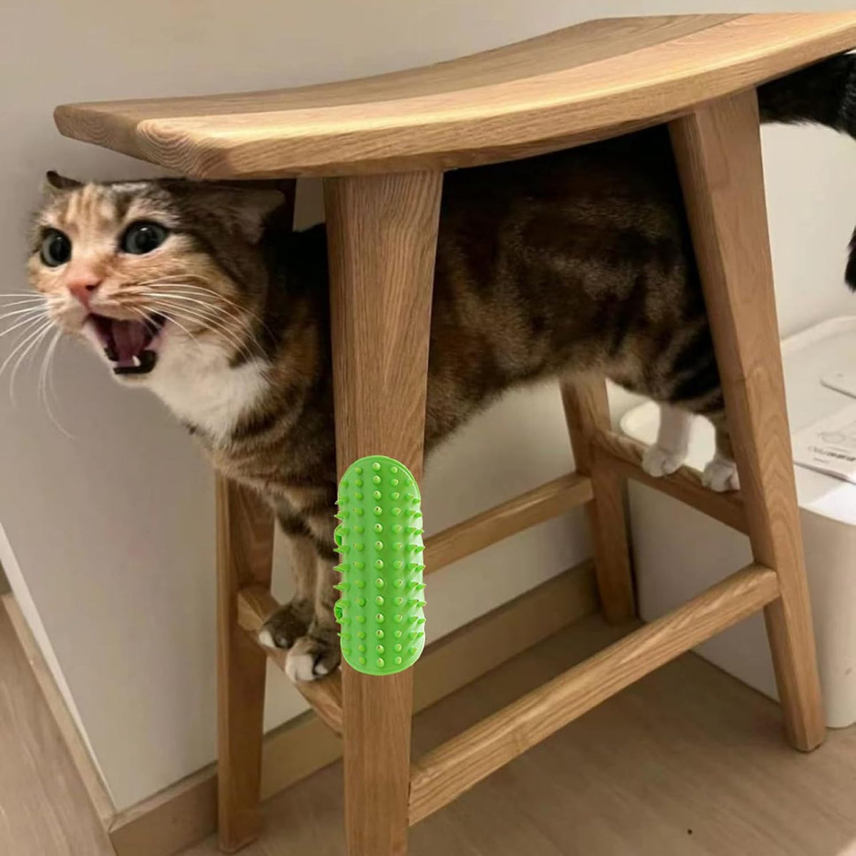 Cat Self Grooming Brush Silicone Cats Combs Indoor Soft Cat Face Scratcher