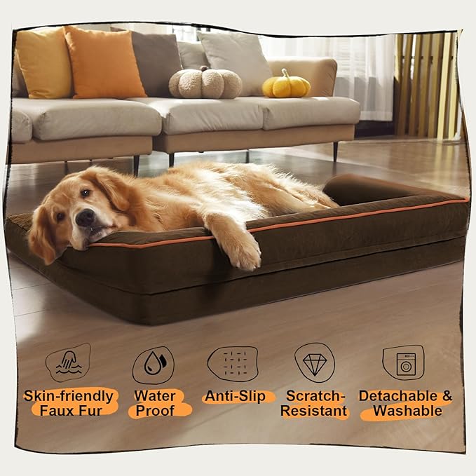 Extra Large Dog Bed-Orthopedic Waterproof XL Dog Bed - Image 6