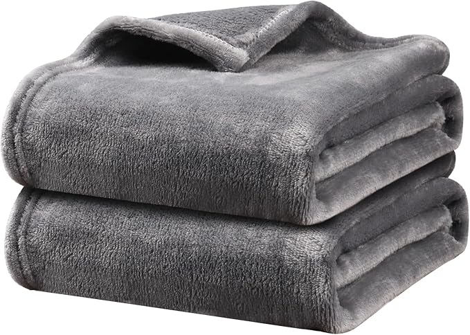 Onarway Dog Blanket Washable for Bed: 2 Packs Dog Blankets 40”x47” by Onarway