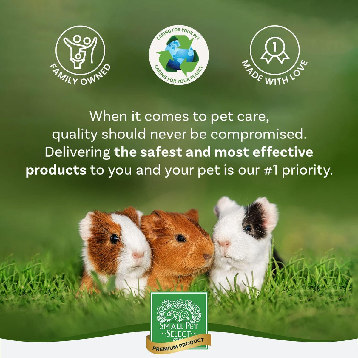 Small Pet Select Premium Aspen Bedding, Rabbit & Guinea Pig, 141 L