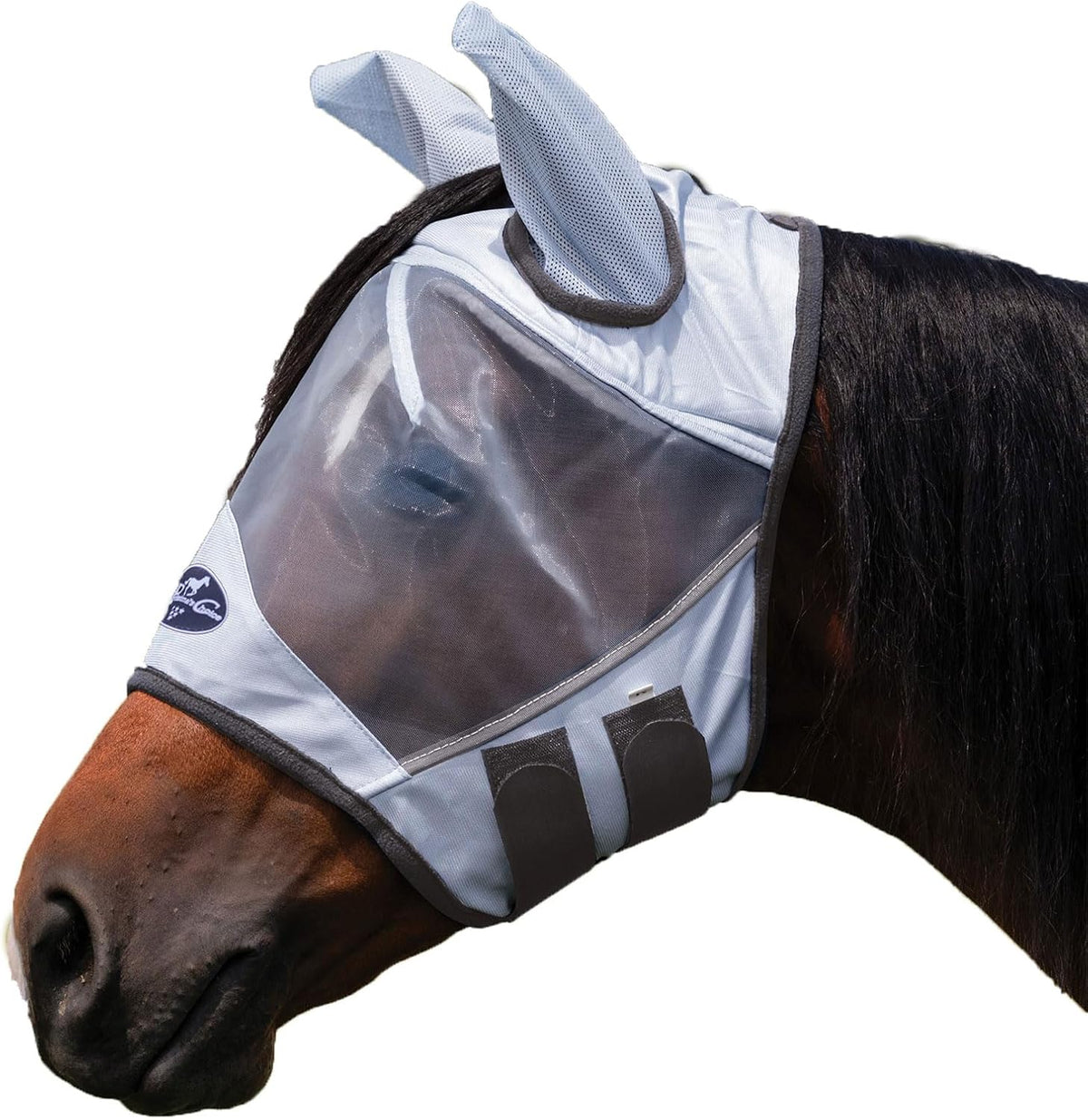 PROFESSIONAL'S CHOICE Fly Screen Mask with Nose for Horses