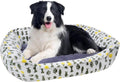 Dog Sofa Bed, Anti-Anxiety Bed for Dog, Rectangle Washable Bed by AIWIKIDE