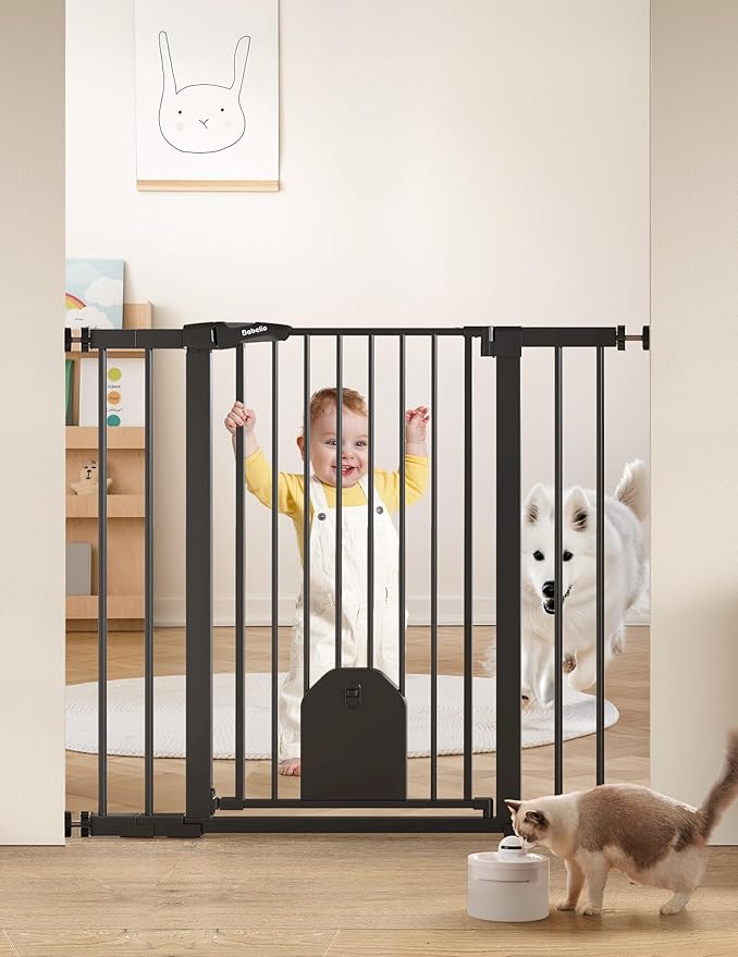 Babelio 36" Tall Auto Close Baby Gate by BABELIO