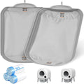 BKNOOU 2 Pack Self Cleaning Litter Box Waterproof Pads with 30 Liners