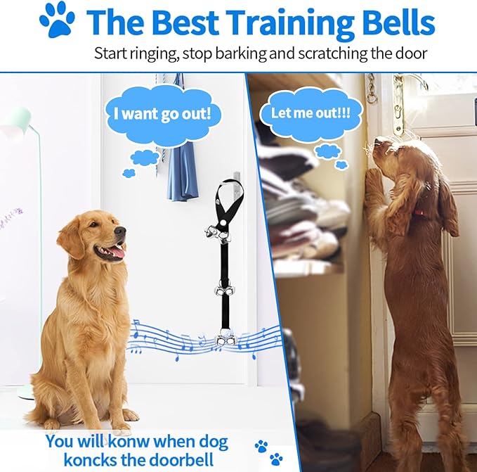2 Pack Dog Doorbells, Pet Training Bells - Image 6