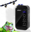 Reptile Mister, Reptile Humidifier Rainforest Spray System with Adjustable Spray Nozzles, Mini Automatic Misting System for Reptile Amphibians