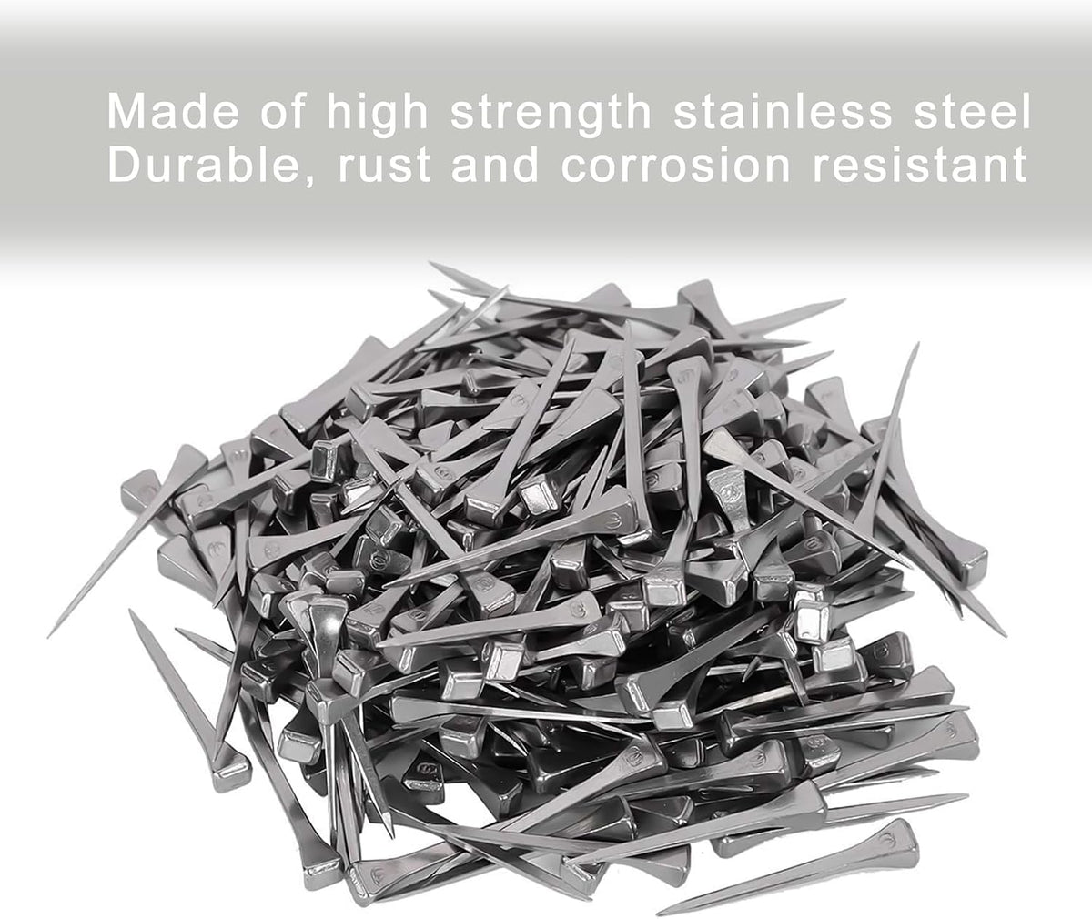 Steel 2" Horseshoe Nails E5 Horseshoe Nails Box of 250pcs