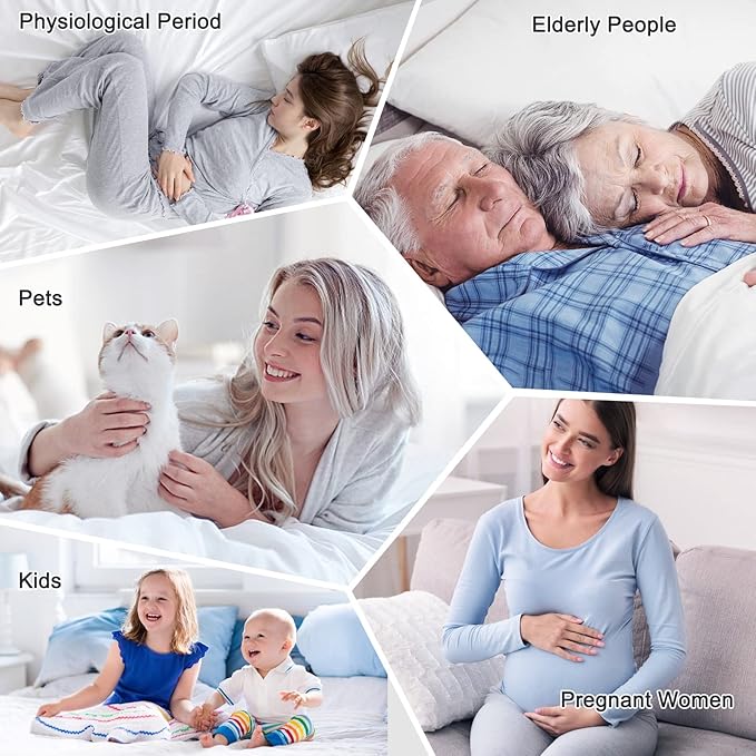 Waterproof Mattress Protector Queen, Fitted Sheet Style Breathable Mattress - Image 7