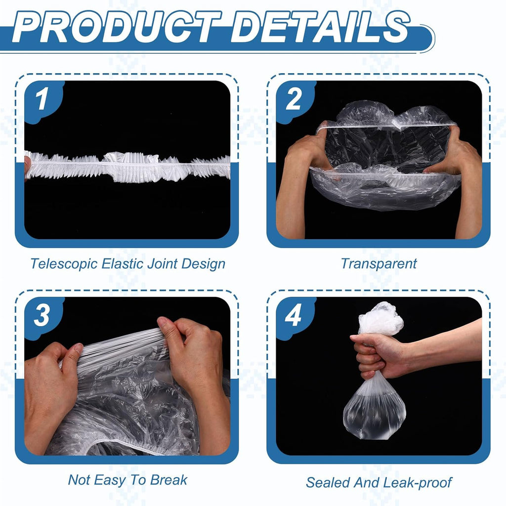 Disposable Bird Cage Liners Plastic Film for 35"x24" Pallet 30Pcs