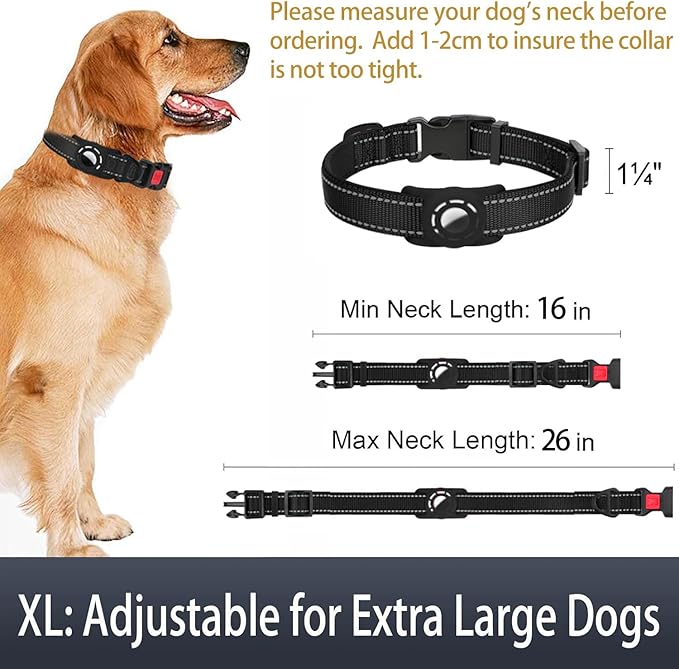Airtag Dog Collar with AirTag Holder - Image 6