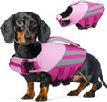 Queenmore Small Dog Life Jacket, Lightweight High Buoyancy Dog Life Vest