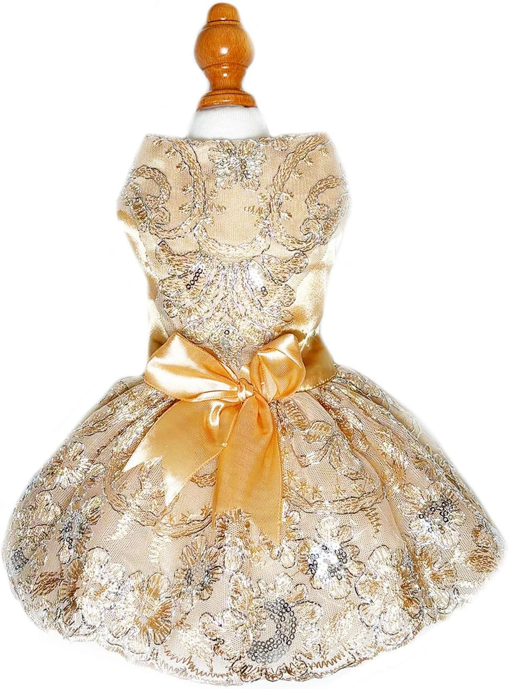 Pet Wedding Party Dresses,Dog Princess Clothes,Cat Dress Skirt Apparel(S)