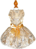 Pet Wedding Party Dresses,Dog Princess Clothes,Cat Dress Skirt Apparel(S)