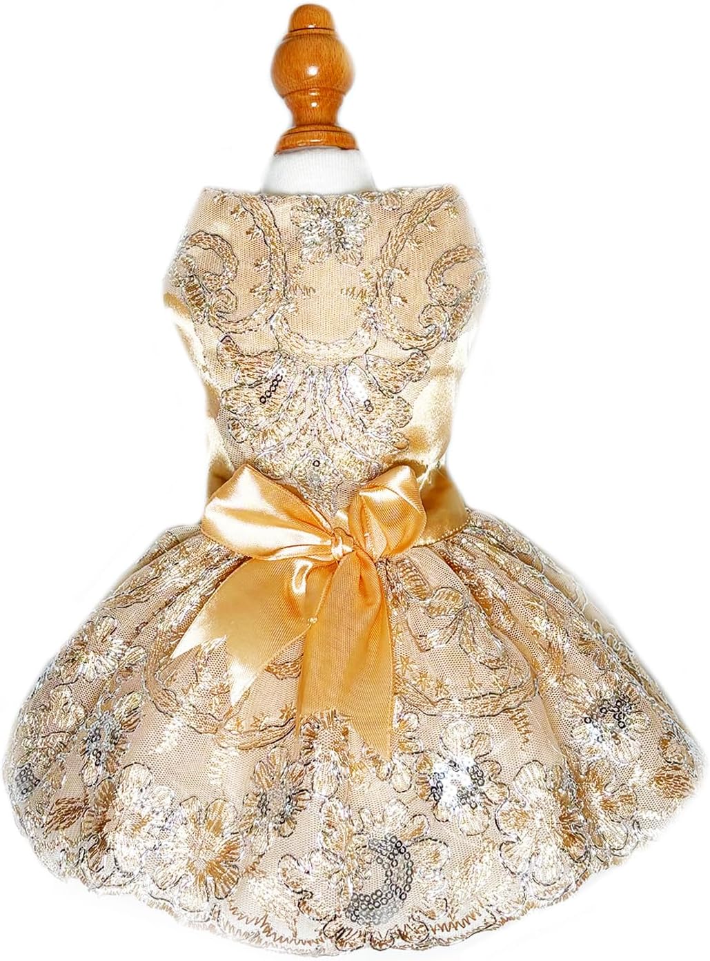 Pet Wedding Party Dresses,Dog Princess Clothes,Cat Dress Skirt Apparel(S)