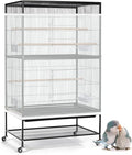 ASOCEA Large Bird Cage Seed Cather, Bird Cage Cover Adjustable Soft Airy Skirt by ASOCEA
