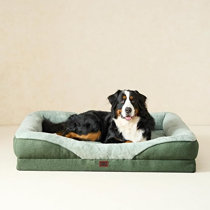 EHEYCIGA Orthopedic XL Dog Bed for Large Sized Dog, Waterproof Liner & Washable - Image 9