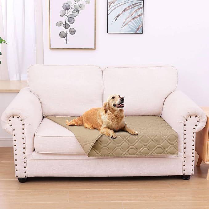 hyha Waterproof Dog Bed Blanket, Soft Pet Blankets, Waterproof Couch Cover by hyha