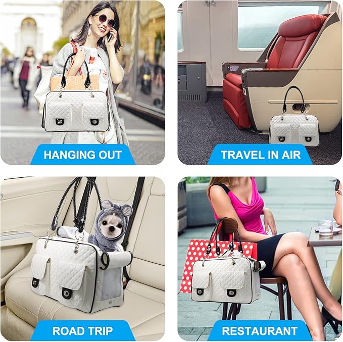 Soft-Sided Pet Travel Carrier Airline Approved - Image 3