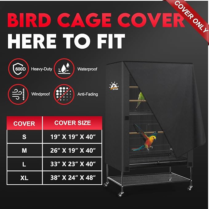 Zettum Bird Cage Cover - Image 2