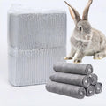50 Pcs Rabbit Pee Pads，17.7"x23.6" Guinea Pig Cage Liners