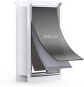 Baboni Pet Door for Wall, Steel Frame and Telescoping Tunnel, Aluminum Lock by Baboni