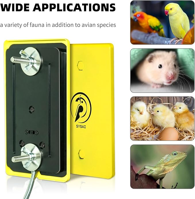 SYSAI Snuggle-Up Bird Warmer for Small Exotic Birds Like Parakeets or - Image 2