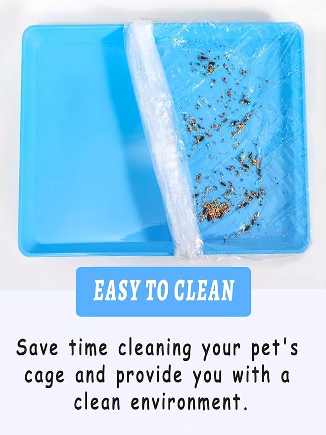 Disposable Bird Cage Liners Clear Plastic Parakeet Cage Liner Bag - Image 4