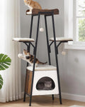 46 in Modern Cat Tree Tower for Kittens and Small Cats