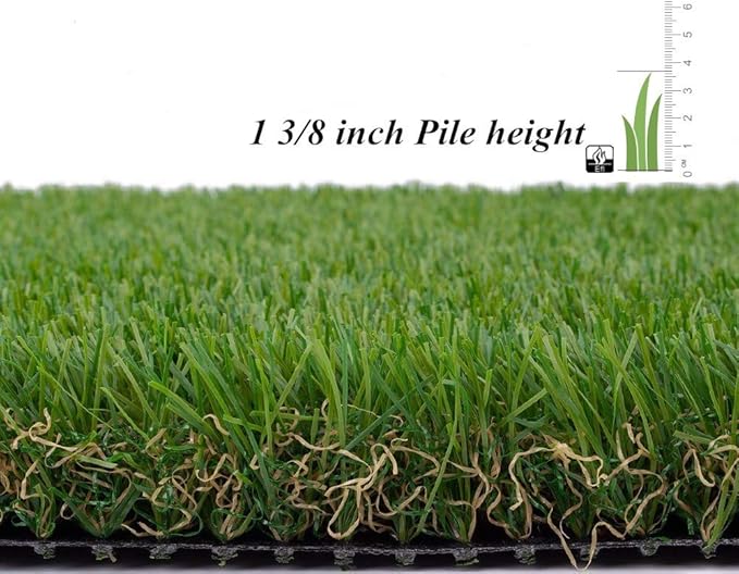 ALTRUISTIC Artificial Grass 1FTX66FT, Realistic Fake Grass Deluxe Turf - Image 7