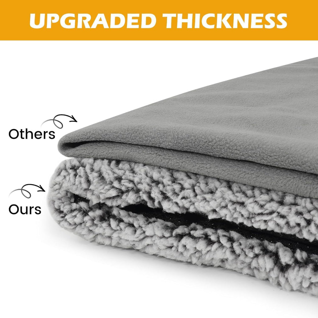 Self Warming Cat Bed, Self Heating Mat for Dog, Extra Warm Thermal Pet Pad