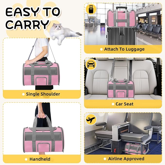 Soft Side Cat Carrier Airline Approved - Image 5
