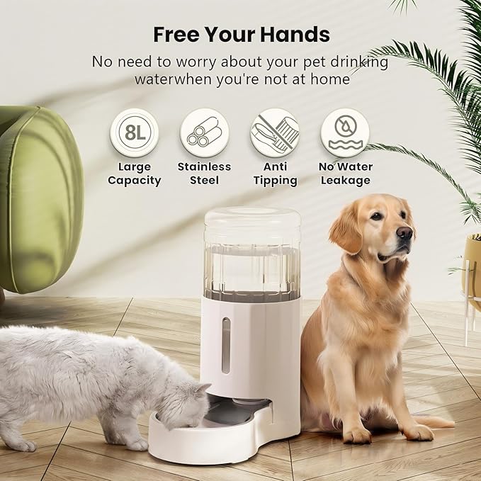 CZPET Automatic 7L Dog and Cat Water Dispenser - Image 2