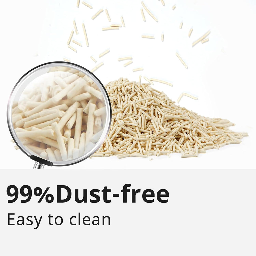 Feeling Best Tofu Cat Litter, Fast Clumping, Unscented, 11.2lb