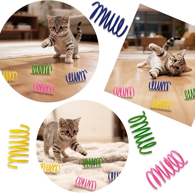Cat Spring Toys 90 Pack, Interactive Toys - Image 5