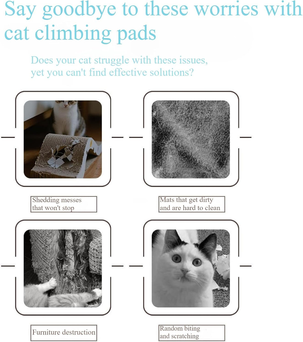 Wall Mounted Cat Scratching Pad with Back Adhesive Self Adhesive Cat Scratcher Board for Wall Door Sofa Floor Extra Large Durable Cat Scratcher Mat Indoor Cats for Cat Lovers