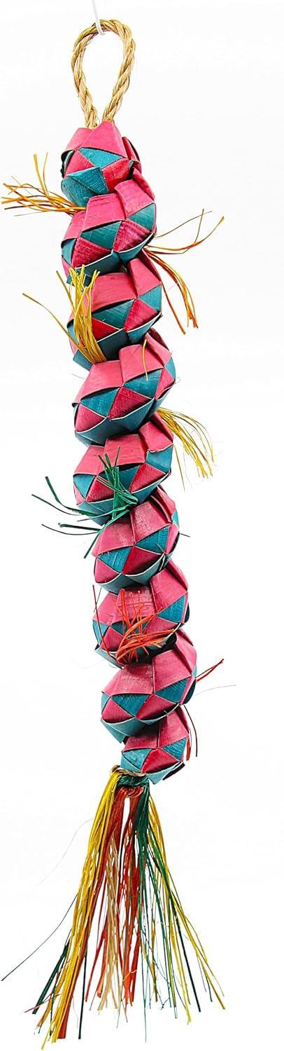 Planet Pleasures Caterpillar 12" Medium Bird Toy