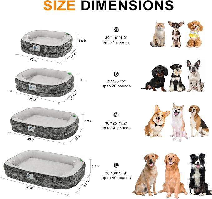Dog Beds Large Sized Dog, Orthopedic Bed - Image 2