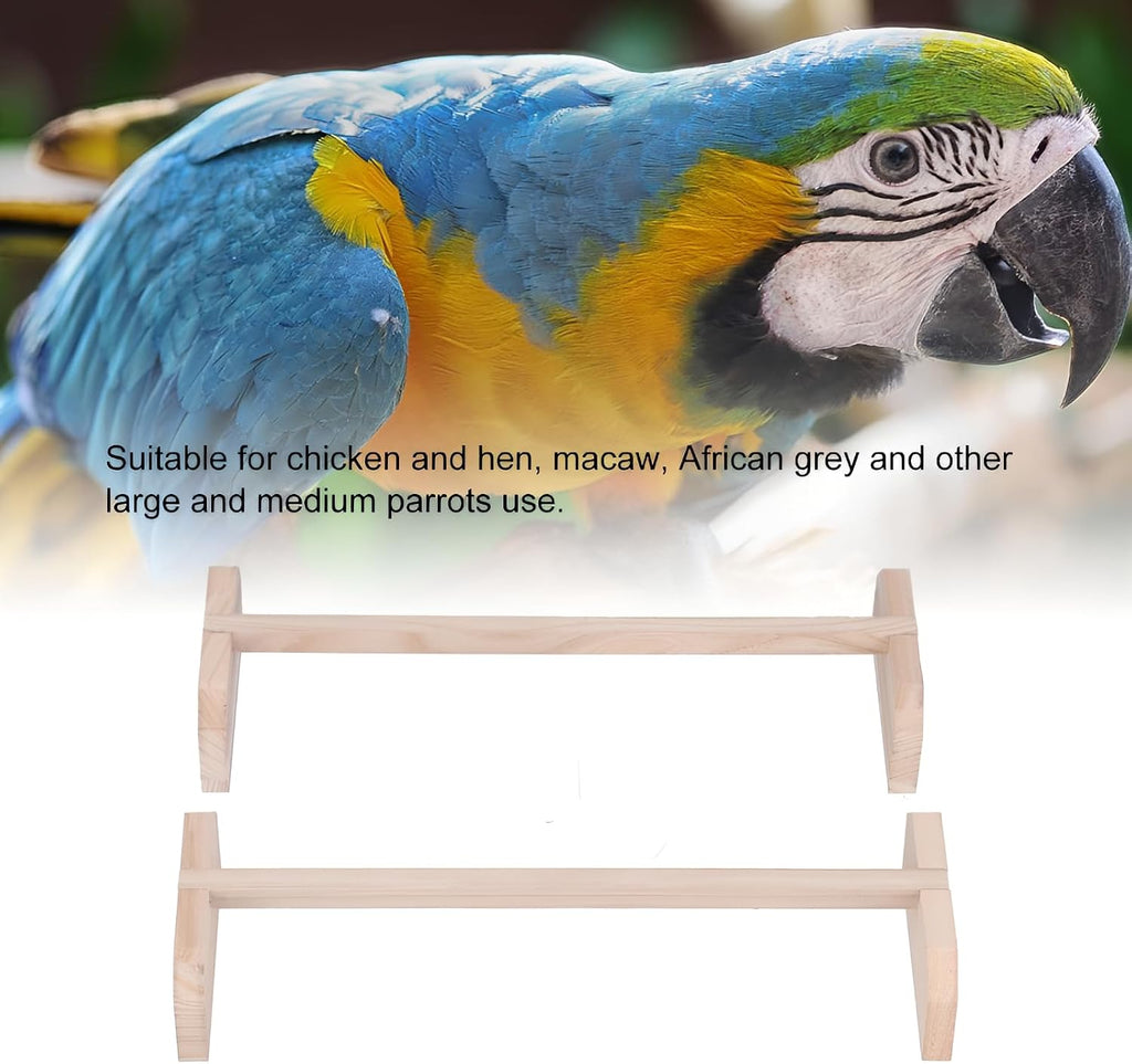 Wooden Chicken Roosting Bar, 2 Sets