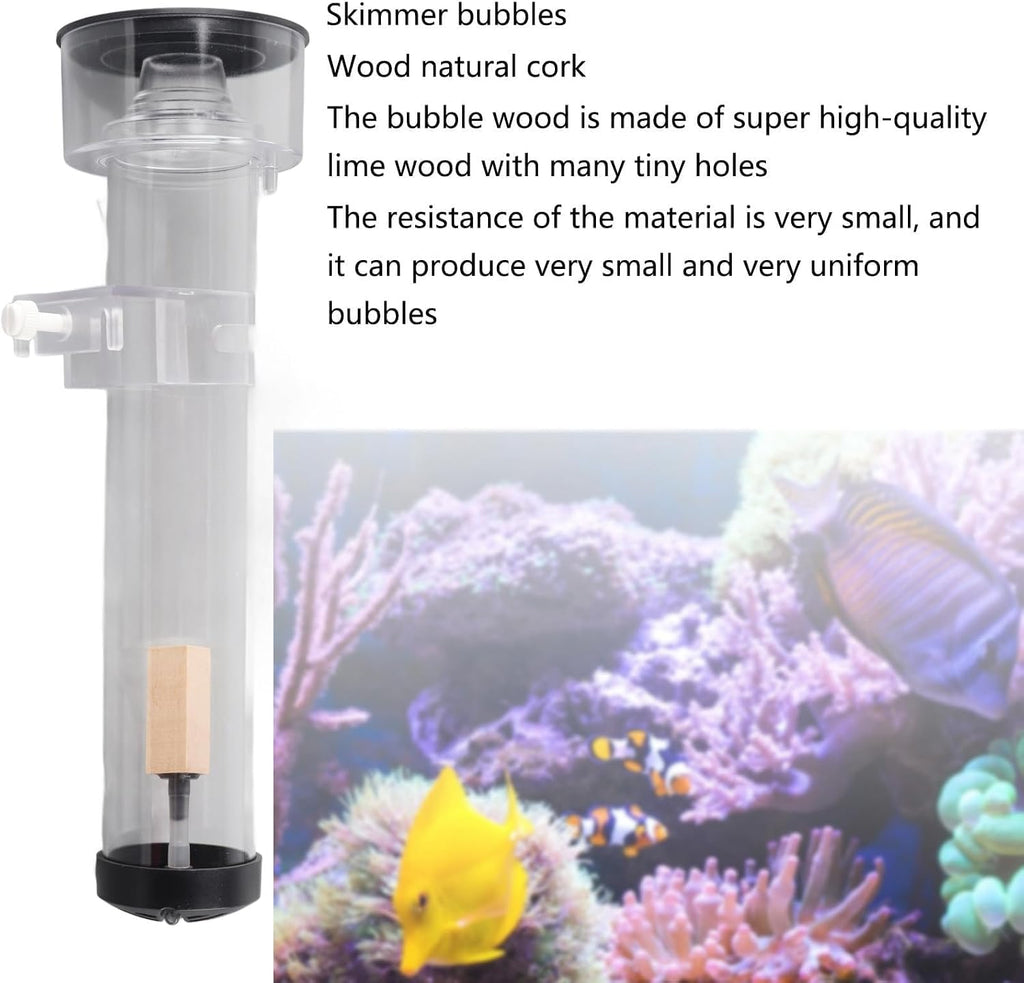 Aquarium Protein Skimmer Aquarium Protein Skimmer Oil Film Processor for Oil Removing Air Adjustment Accessories