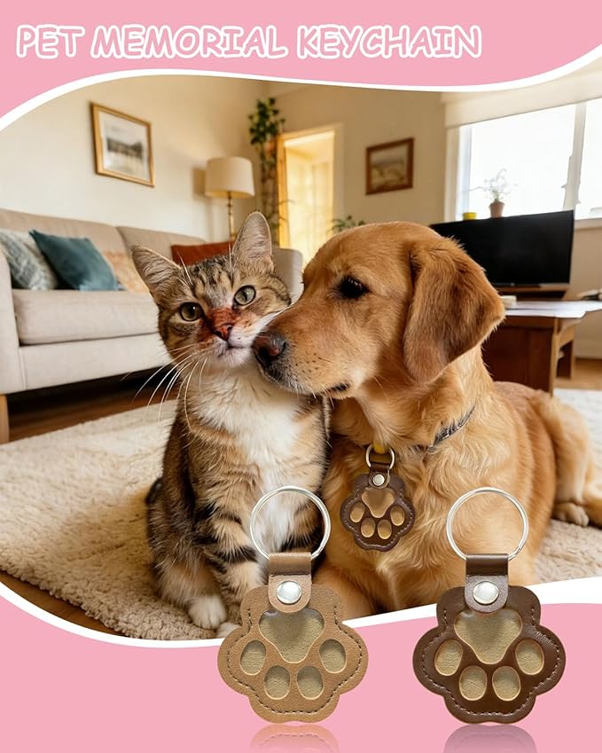 Paw Dog Hair Keychain - Image 6