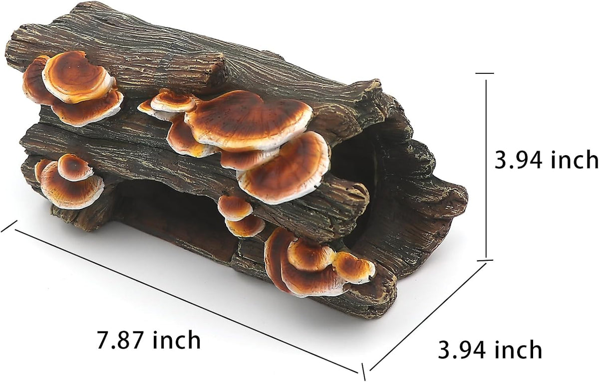 AQUA KT Reptile Tree Hollow Hideout Mushroom Ledge Rock for Lizard Snake