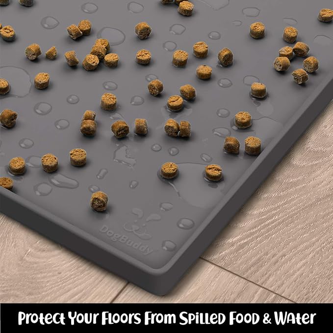 DogBuddy Dog Food Mat – Waterproof Dog Bowl Mat - Image 6