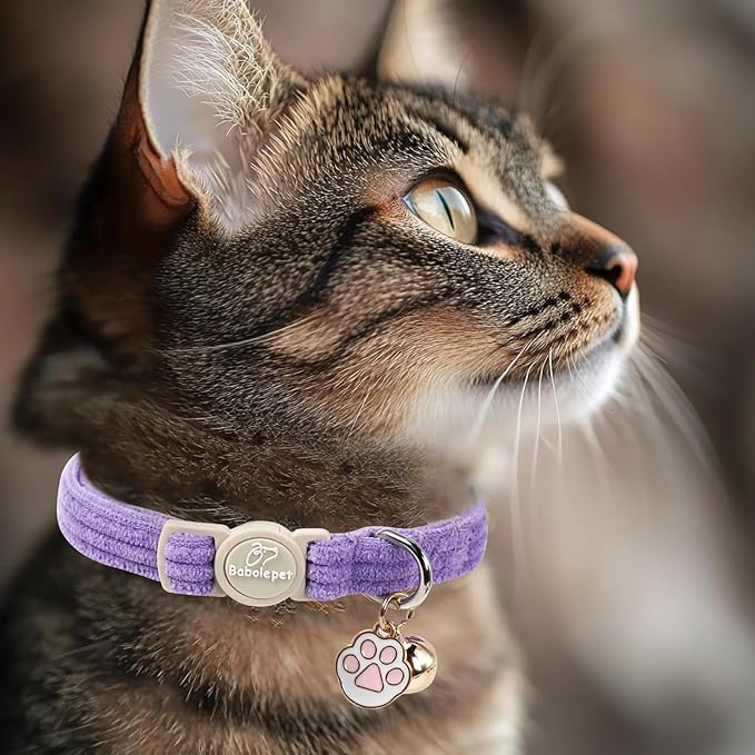 2 Pack Corduroy Cat Collars - Image 5