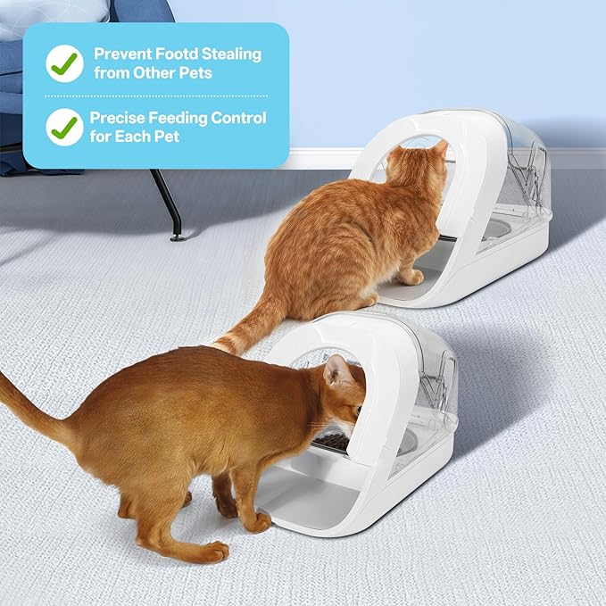 Front Cover for Automatic Micro Chip Pet Feeder, Prevent Pets Competing for - Image 3