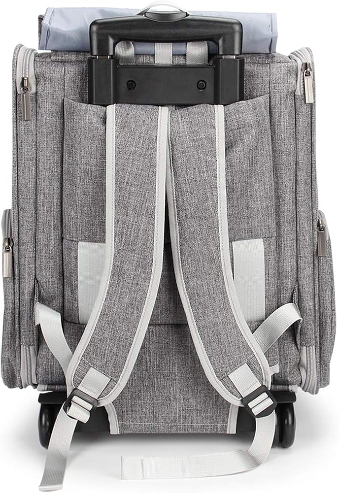 Lollimeow Pet Rolling Carrier, Dog Backpack - Image 6