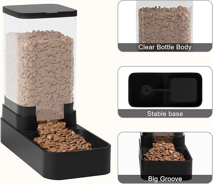 Automatic Cat Feeder and Water Dispenser in Set - Image 5