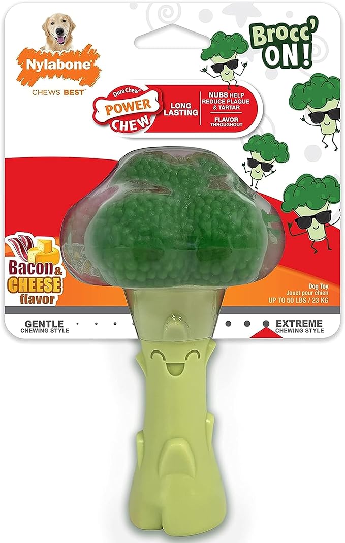 Nylabone Broccoli Power Chew Toy - Image 14