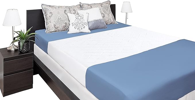 Washable Incontinence Bed Pads 36" x 37" – Soft, Absorbent & Waterproof by IdyllNights